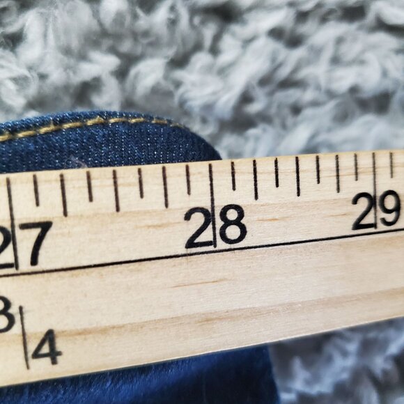 Woman Within Jeans Womens 36W Blue Stretch Denim Classic Fit Straight - Picture 5 of 12